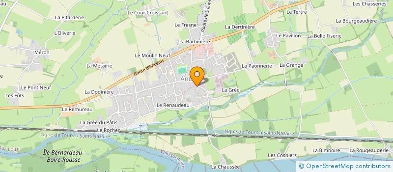 localisation de l'entreprise FESTIZ à VAIR-SUR-LOIRE