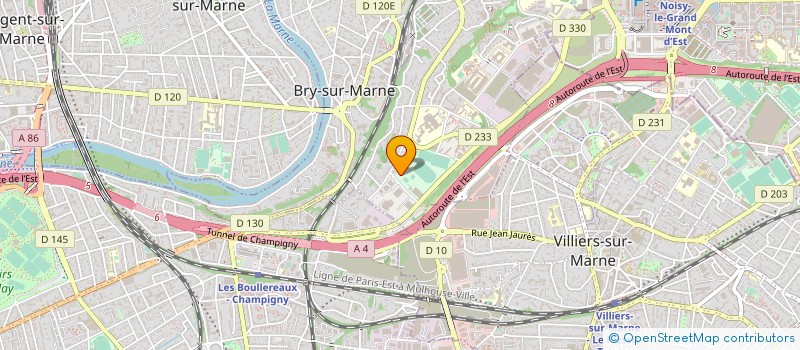 localisation de l'entreprise FESTO à BRY-SUR-MARNE