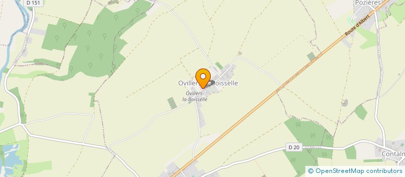 localisation de l'entreprise FESTONVAL DELANNOY  OVILLERS-LA-BOISSELLE