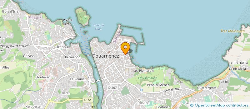 localisation de l'entreprise FESTOU LOC' à DOUARNENEZ