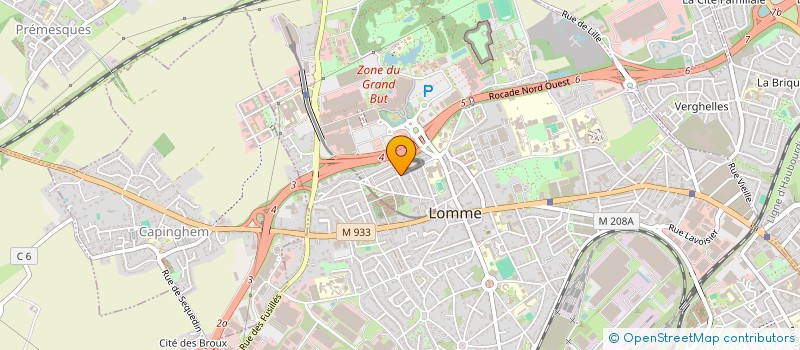 localisation de l'entreprise FESTOYER  LILLE