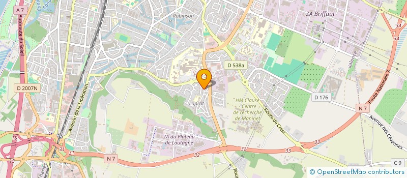 localisation de l'entreprise FESTY LOC FRANCE  VALENCE