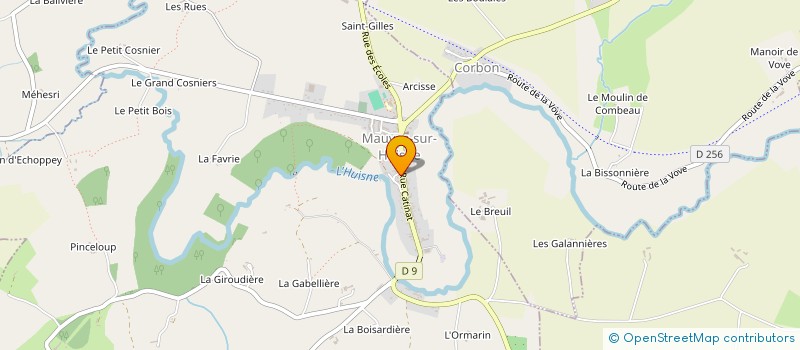 localisation de l'entreprise FESTY MAUVES à MAUVES-SUR-HUISNE