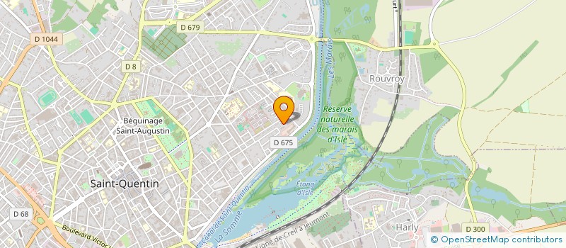 localisation de l'entreprise FESTY SONO à SAINT-QUENTIN