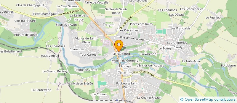 localisation de l'entreprise FESTY TRUYES  TRUYES