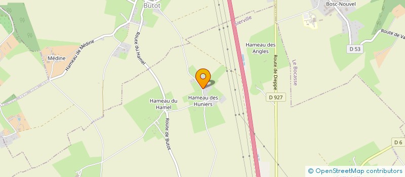 localisation de l'entreprise FET  SIERVILLE