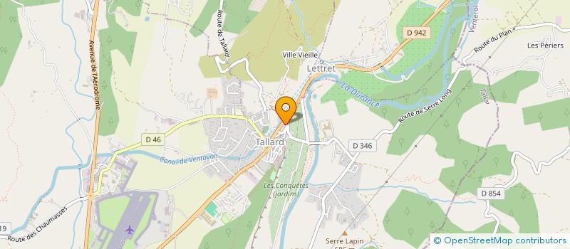 localisation de l'entreprise FET'COM TALLARD  TALLARD