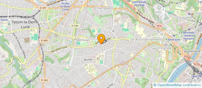 localisation de l'entreprise FET4M à LYON