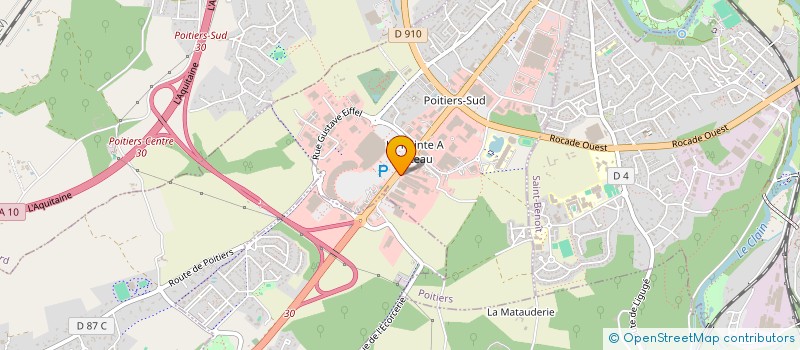 localisation de l'entreprise FETE DES MOMES POITIERS  POITIERS