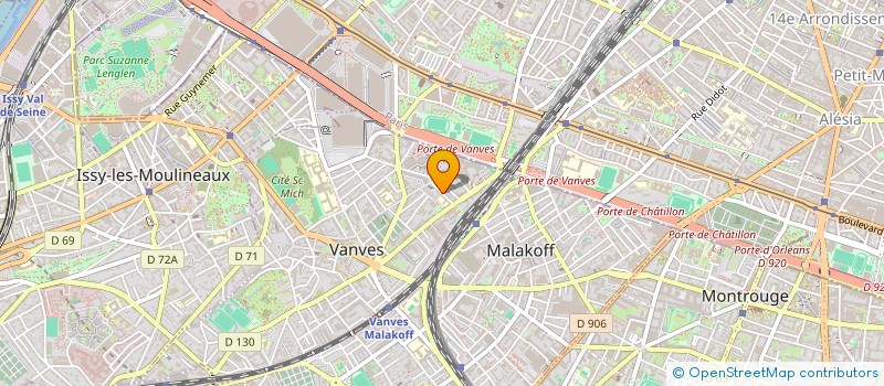 localisation de l'entreprise FETE DU LIVRE  VANVES
