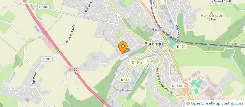 localisation de l'entreprise FETE ET KFETE  BARENTIN