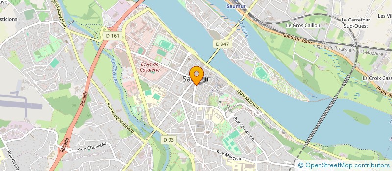 localisation de l'entreprise FETE LA FETE  SAUMUR