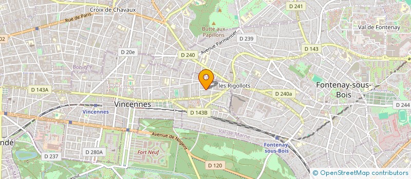 localisation de l'entreprise FETE LE SAVOIR à VINCENNES