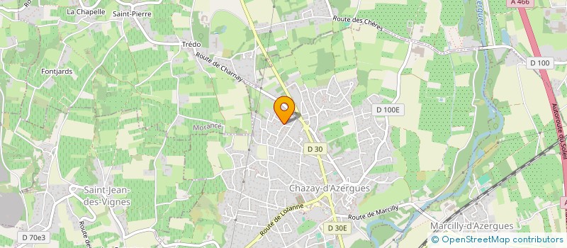 localisation de l'entreprise FETE MEDIEVALE DU BABOIN  CHAZAY-D'AZERGUES