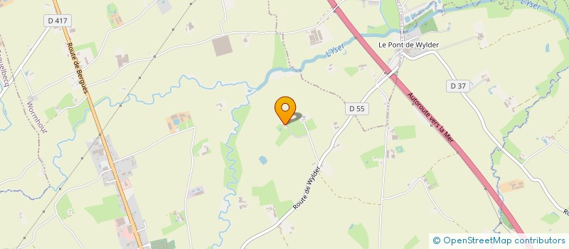 localisation de l'entreprise FETE VOTRE LOCATION  WORMHOUT