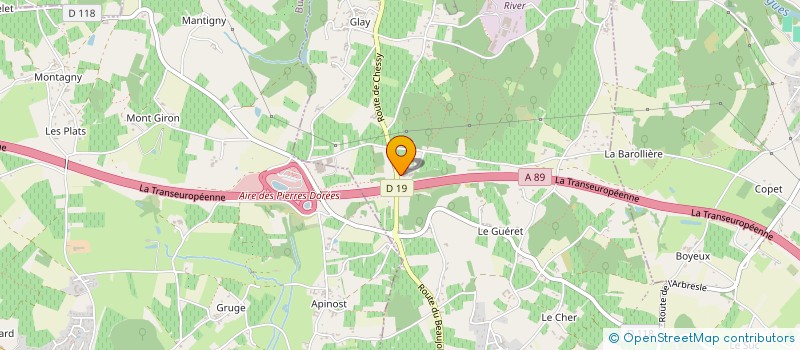 localisation de l'entreprise FETELAND  SAINT-GERMAIN-NUELLES