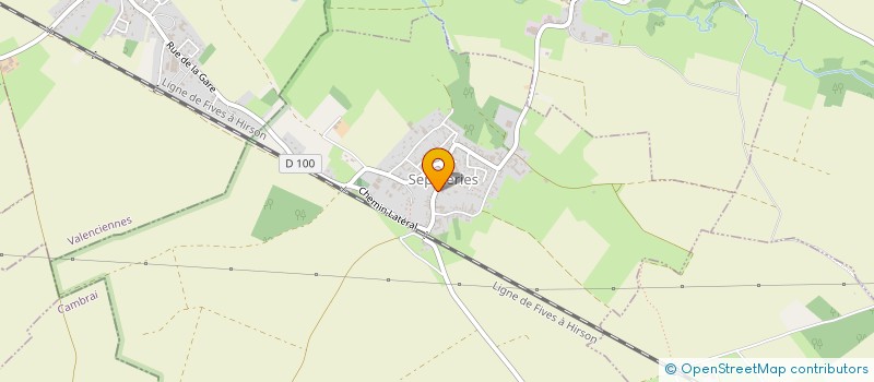 localisation de l'entreprise FETES ANIMATIONS A SEPMERIES TOUS ENSEMBLE (FASTE) à SEPMERIES