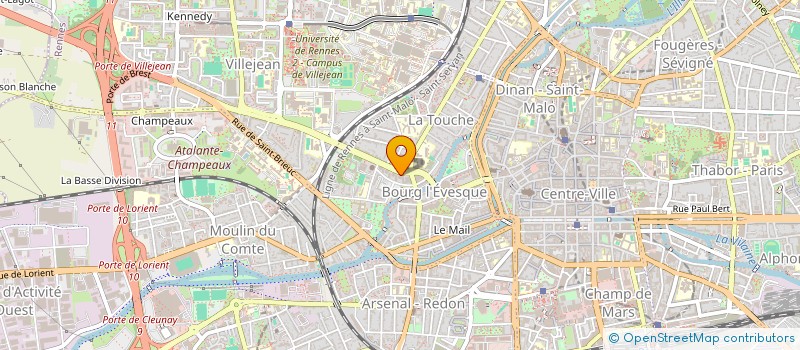 localisation de l'entreprise FETES D HIVER à RENNES