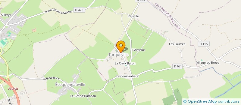 localisation de l'entreprise FETES ET LOISIRS DE TURQUEVILLE ET ECOQUENEAUVILLE  TURQUEVILLE