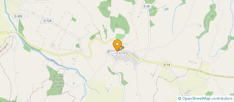 localisation de l'entreprise FETES ET LOISIRS HIEMOIS à GOUFFERN EN AUGE