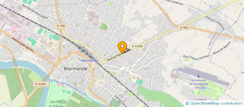 localisation de l'entreprise FETES ET PASSION  MARMANDE