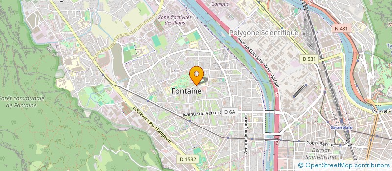 localisation de l'entreprise FETHE  FONTAINE