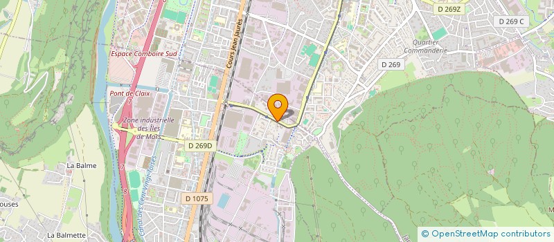 localisation de l'entreprise FETHI & BEDRA  LE PONT-DE-CLAIX