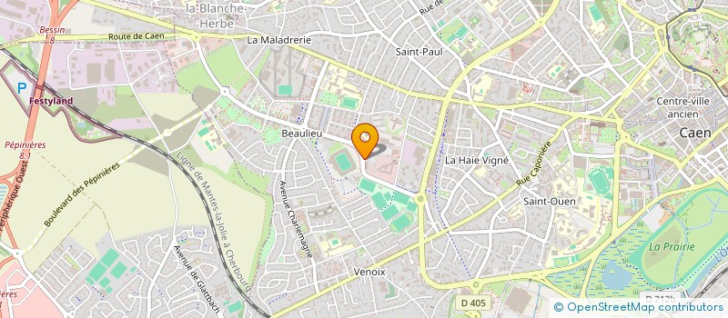 localisation de l'entreprise FETICHE à CAEN
