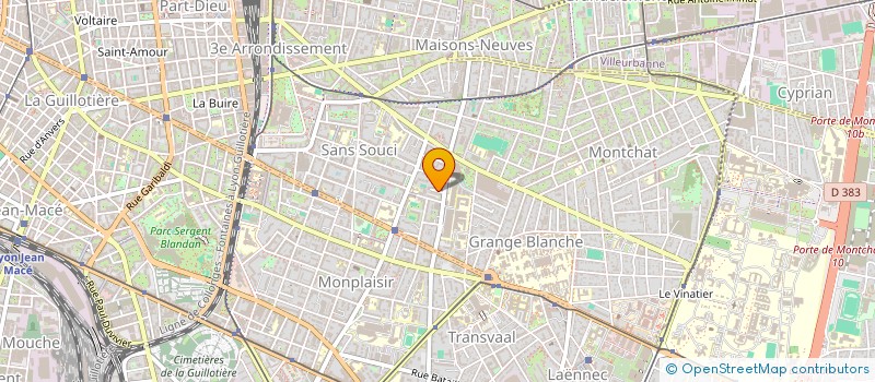 localisation de l'entreprise FETICHES  LYON