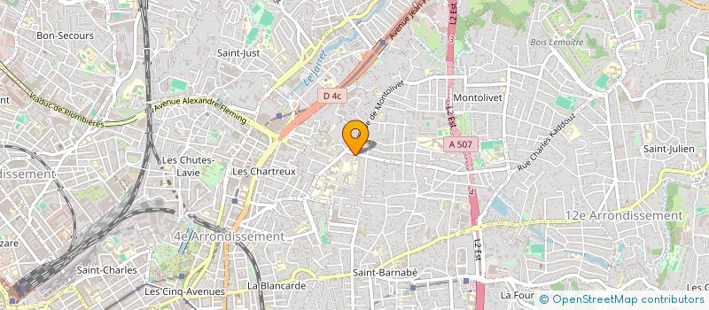 localisation de l'entreprise FETIMI à MARSEILLE