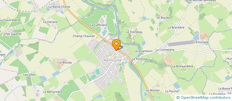 localisation de l'entreprise FETIMO  REMOUILLE