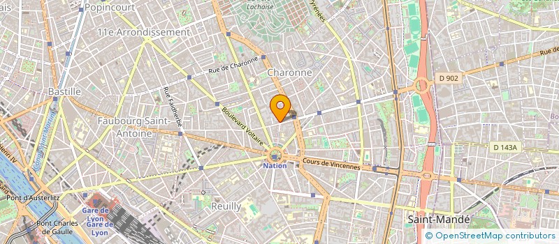 localisation de l'entreprise FETISH SOCIAL EUROPE  PARIS