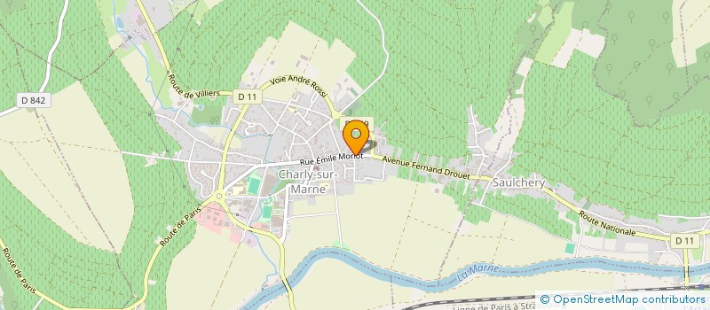 localisation de l'entreprise FETY ALEXANDRE à CHARLY-SUR-MARNE