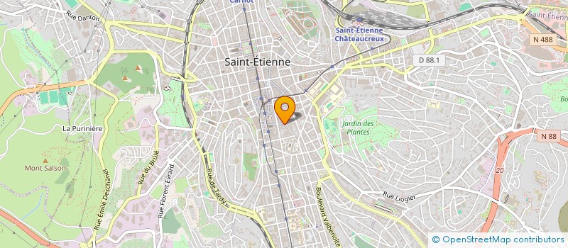 localisation de l'entreprise FEU 420  SAINT-ETIENNE