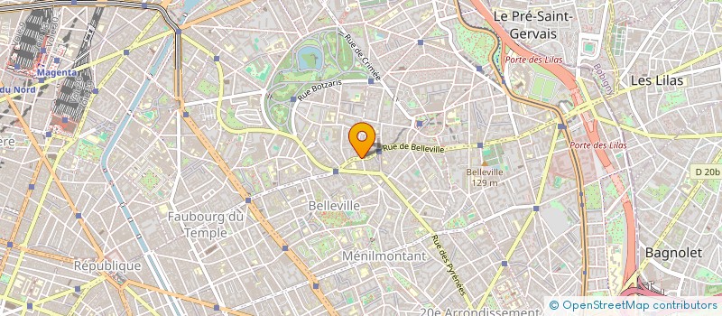 localisation de l'entreprise FEU CHATTERTON  PARIS