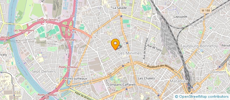 localisation de l'entreprise FEU COMITE D'ENTREPRISE  TOULOUSE