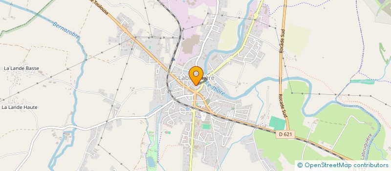 localisation de l'entreprise FEU DE BOIS ET PAPILLES  LABRUGUIERE