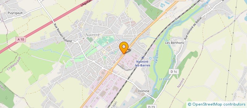 localisation de l'entreprise FEU DE TOUT BOIS à NAINTRE