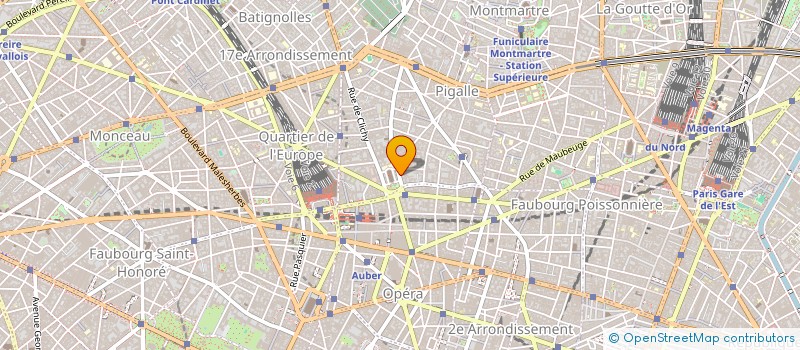 localisation de l'entreprise FEU MONTANA  PARIS