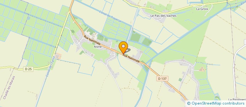 localisation de l'entreprise FEUCHERE  CHAILLE-LES-MARAIS