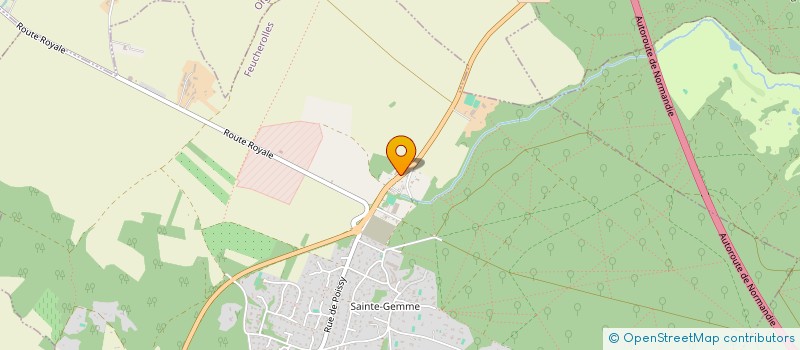 localisation de l'entreprise FEUCHEROLLES AUTOS  FEUCHEROLLES