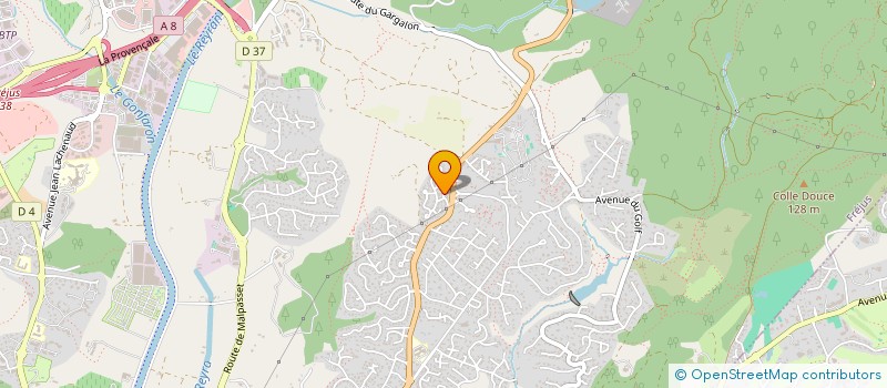 localisation de l'entreprise FEUDE CAMP à FREJUS