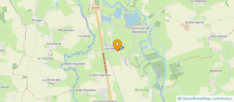 localisation de l'entreprise FEUFEU CORPORATION  JAYAT