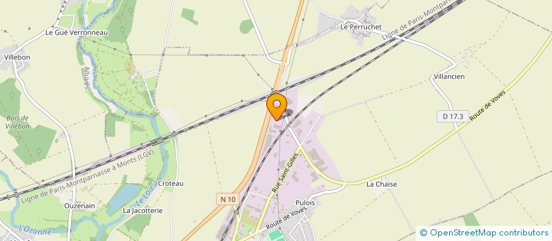 localisation de l'entreprise FEUGERES PALETTE à BOUVILLE