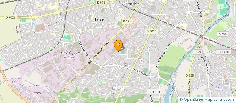 localisation de l'entreprise FEUGEREUX-JOSSE à LUISANT