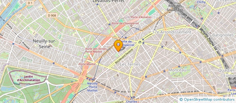 localisation de l'entreprise FEUILHADE  PARIS