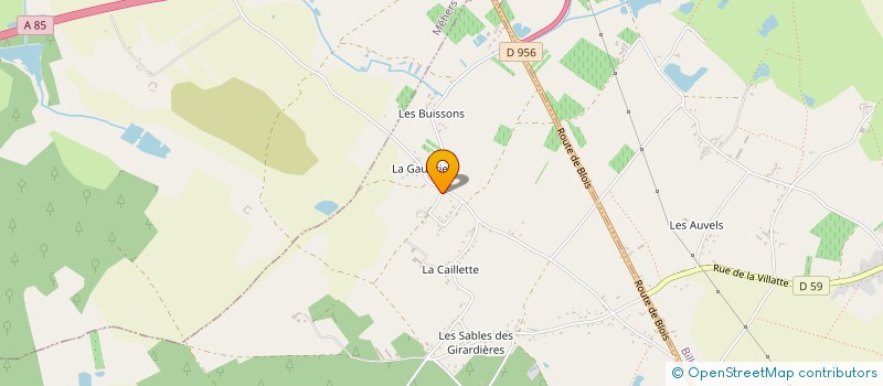 localisation de l'entreprise FEUILLATRE IMMOBILIER  CHATILLON-SUR-CHER