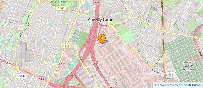 localisation de l'entreprise FEUILLAZUR à CHEVILLY-LARUE