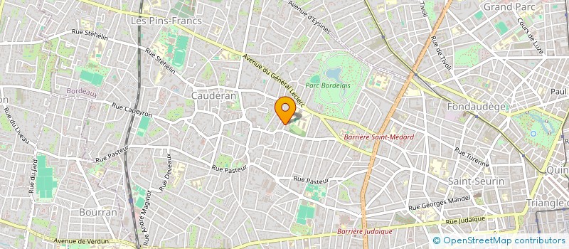 localisation de l'entreprise FEUILLE A FEUILLE à BORDEAUX