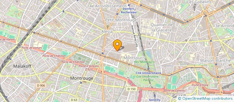 localisation de l'entreprise FEUILLE D'ERABLE  PARIS